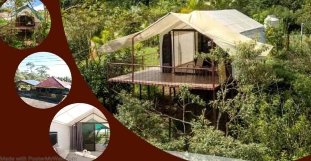 Garza Del Sol Glamping Rio Celeste Buganvilia Esterno foto